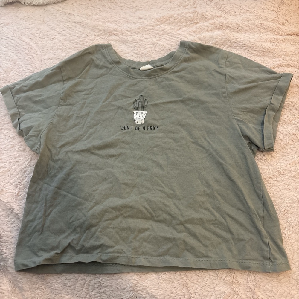 Green Graphic T-Shirt